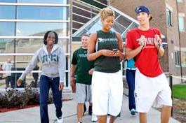 Students Walking